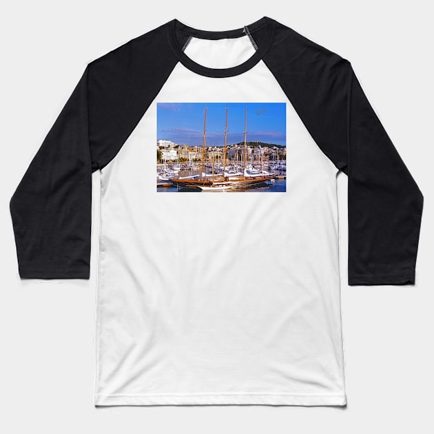 Palma Harbour Baseball T-Shirt by tomg